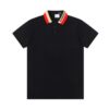 BRBRY Striped Collar Polo Shirt