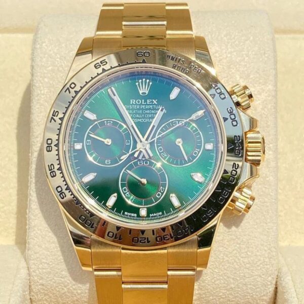 RLX Daytona Gold Green