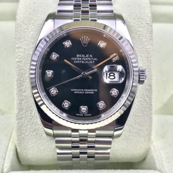 RLX Date Just Champagne Diamond