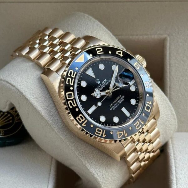 RLX GMT Master ll Black Gold Jubilee