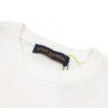 LV T-shirt White Floral Logo