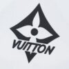 LV T-shirt White Monogram Logo