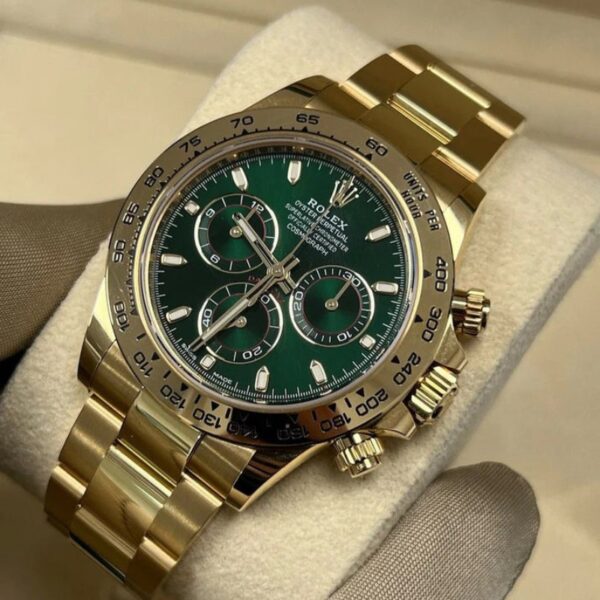 RLX Daytona Gold Green