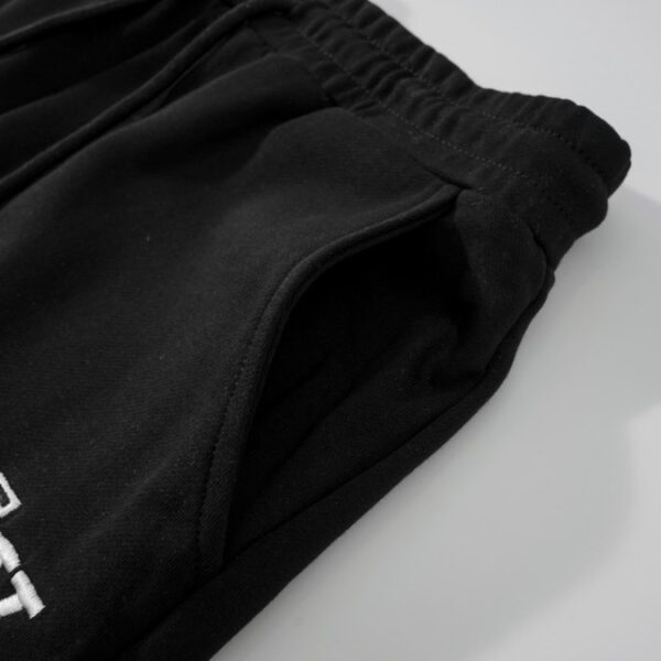 LV Shorts Black White Logo