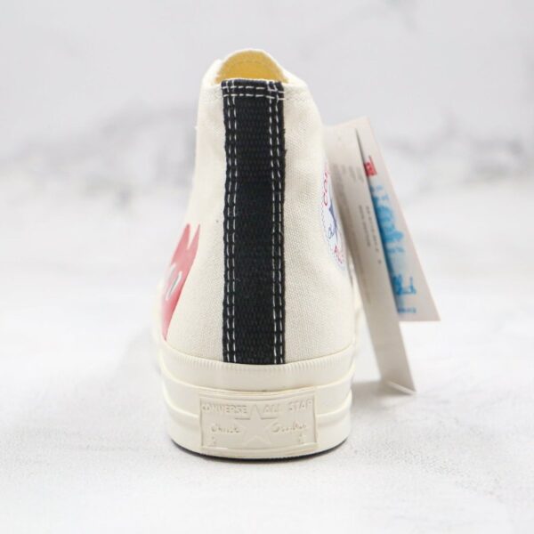 Converse Chuck Taylor All Star 70s X Comme des Garçons Play Long Shaft White