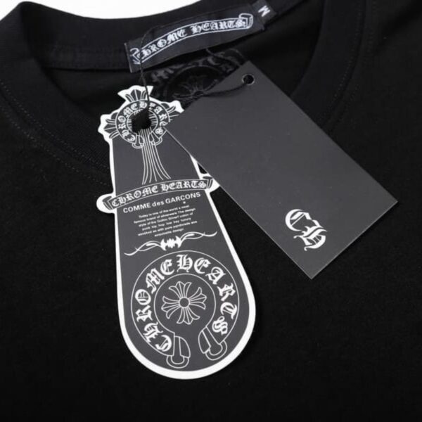 CHRM HRTS T-Shirt Triple Cross Logo Black