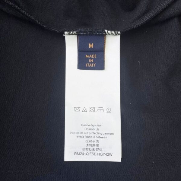 LV T-shirt Gradient Cotton Black