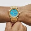 AProyaloak15550BA.OO_.1356BA.01YGturquoisedial_02_1280x_51ec3044-5c31-4dbe-816e-23a162a8b092_1024x-700x700-1.jpg AP Royal Oak Selfwinding 15550BA.OO.1356BA.01 Yellow Gold Blue Turquoise Dial