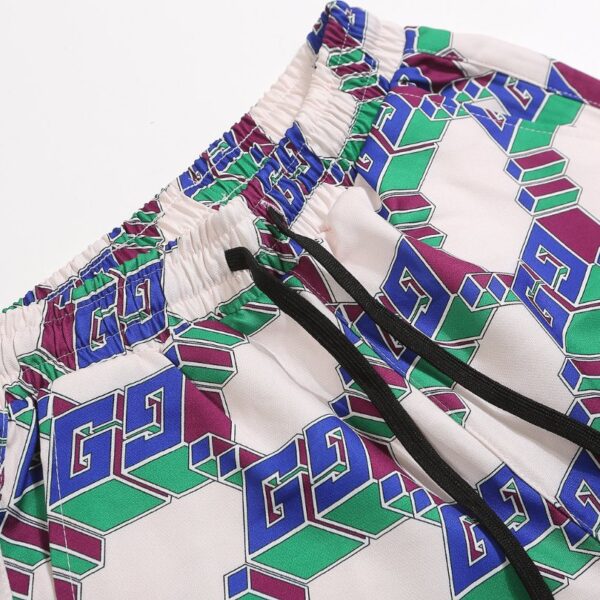 DFBD-3-1.jpg GG Shorts Multicolor Pattern Drawstring