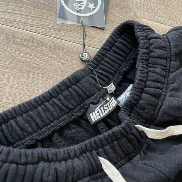 HLSTR Flame Shorts Black