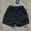 HLSTR Waxed Nylon Athletic Shorts Black