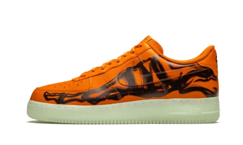 AF1 Orange Skeleton