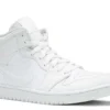 AIR JORDAN 1 MID ‘TRIPLE WHITE’