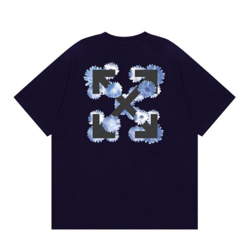 OFF-WHT T-shirt Floral Arrows Graphic