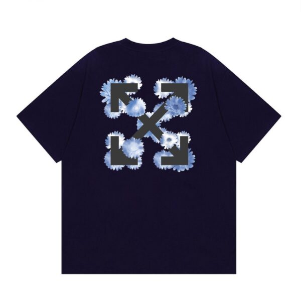 OFF-WHT T-shirt Floral Arrows Graphic