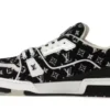 Black Monogram Textile