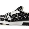 Black Monogram Textile