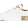 Calfskin Portofino sneakers White Gold