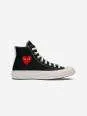 Comme Des Garçons Play x Converse Negras