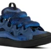 Curb rhinestone-embellished Blue
