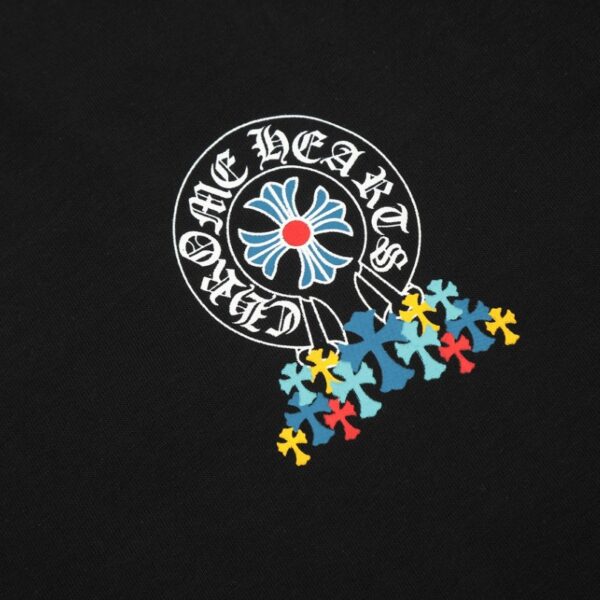 ddf-6.jpg CHRM HRTS T-shirt Floral Logo