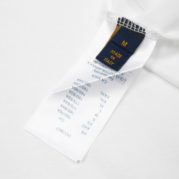 LV T-shirt Rope Logo White