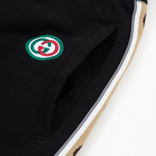 dthh-8.jpg GG Shorts Monogram Trim Black
