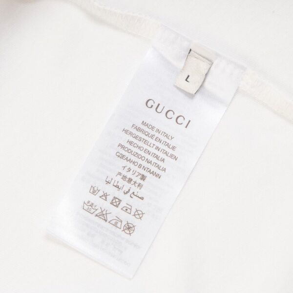 GG T-shirt Rainbow Logo White