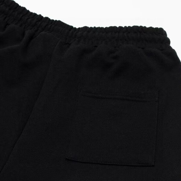 GG Shorts Black Logo Print