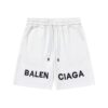 BLNCG Shorts  Logo White