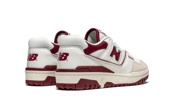 NB 550 Sea Salt Burgundy