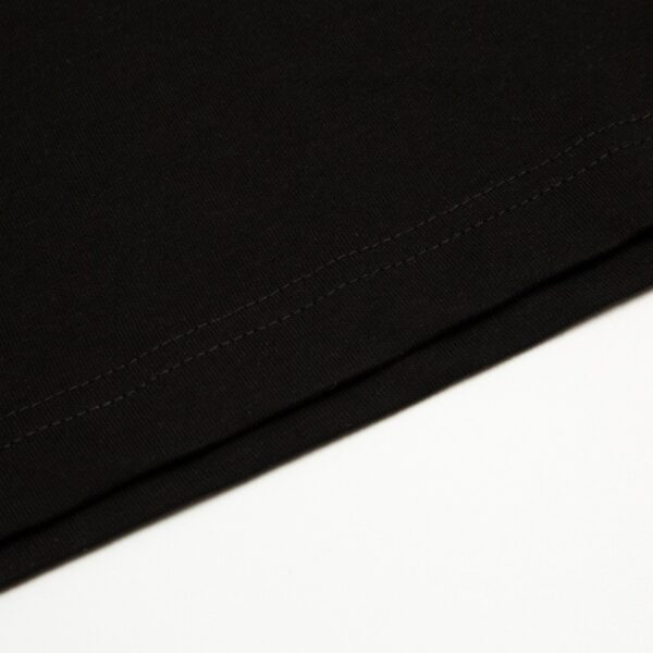 CD T-shirt Black Graphic Logo Couture