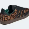 Samba Luipaardprint (W) Zwart Groen