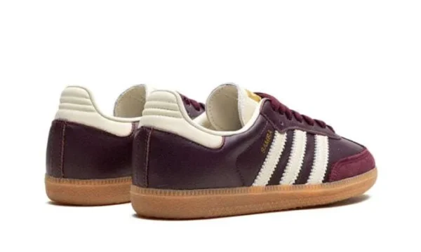 Samba OG Maroon Gold Metallic