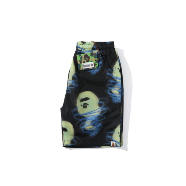 BP Shorts Glow-In-The-Dark Spiral Print
