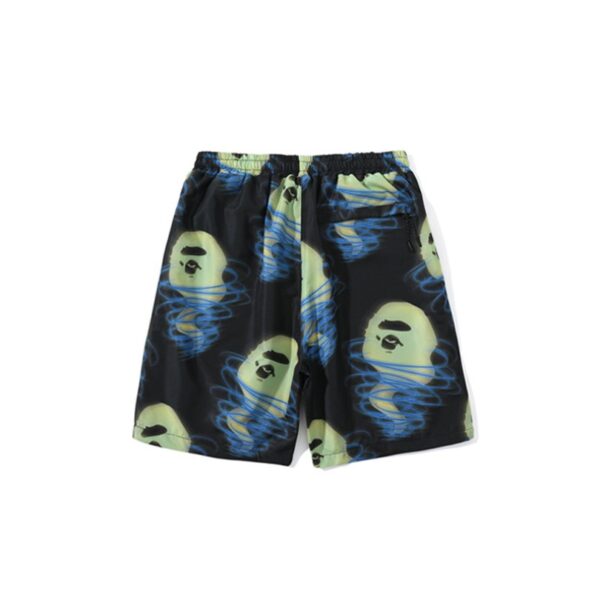 BP Shorts Glow-In-The-Dark Spiral Print