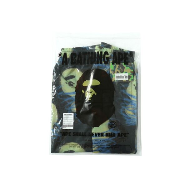 BP Shorts Glow-In-The-Dark Spiral Print
