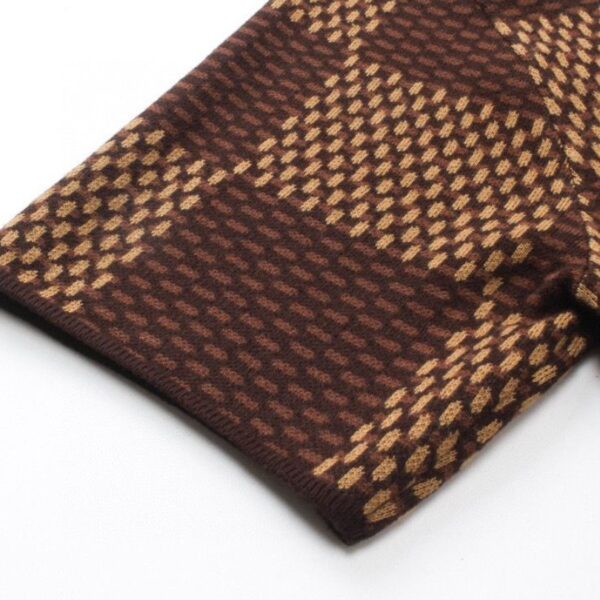 LV T-shirt Checkered Logo