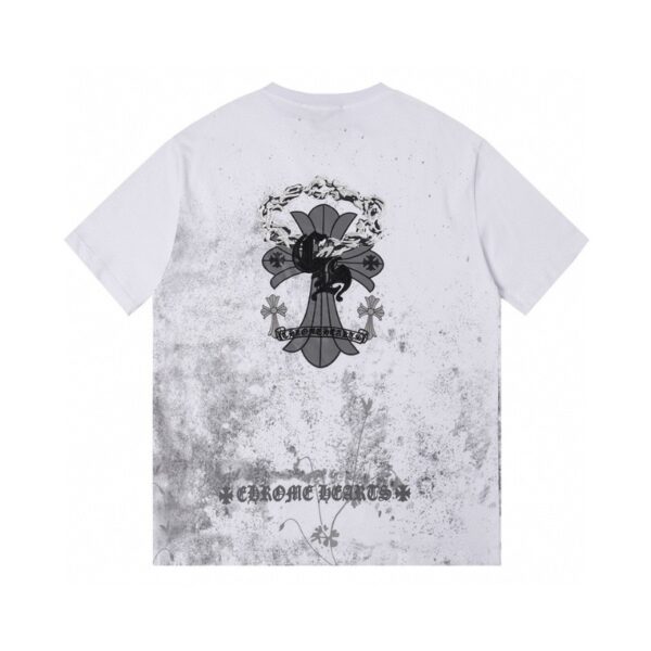 sdsd-4-4.jpg CHRM HRTS T-shirt Floral Graphic White