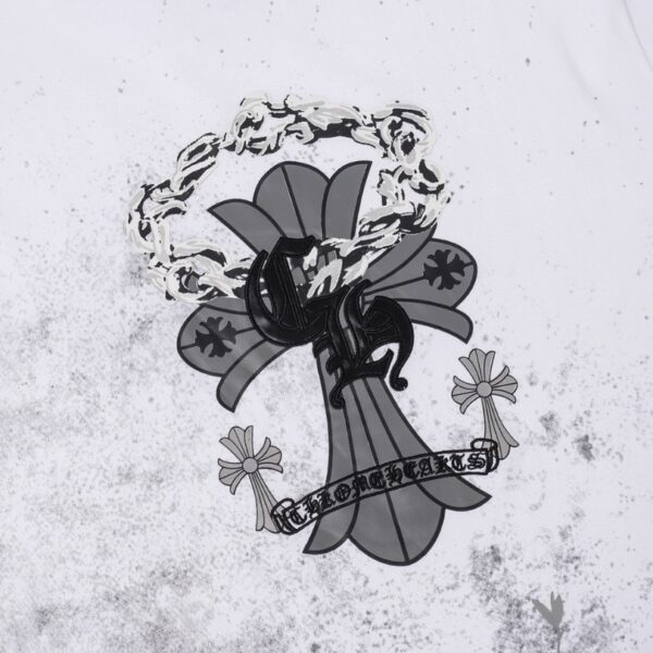 sdsd-5-4.jpg CHRM HRTS T-shirt Floral Graphic White