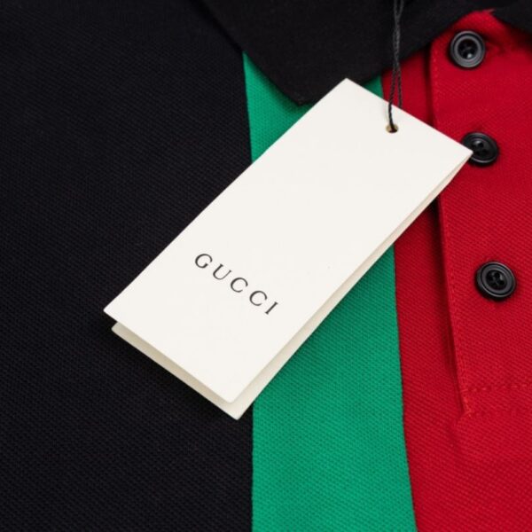 GG Polo Vertical Stripe Logo