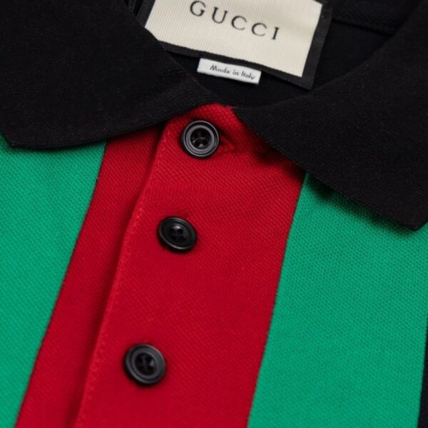 GG Polo Vertical Stripe Logo