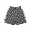 CD Shorts Monogram Navy Side Stripes