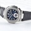 PP Nautilus Chronograph Black Leather