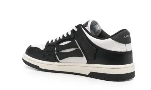 Skel BLACK white low