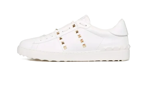Sneaker Rockstud White Gold