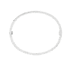 THIN LOVE BRACELET WHITE GOLD