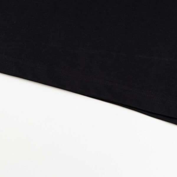 CD T-shirt Black Distressed Logo Couture