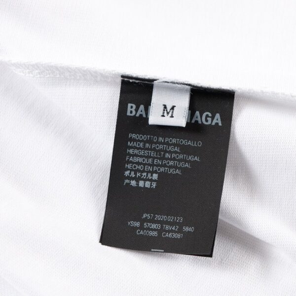 BLNCG T-shirt Graffiti Print White