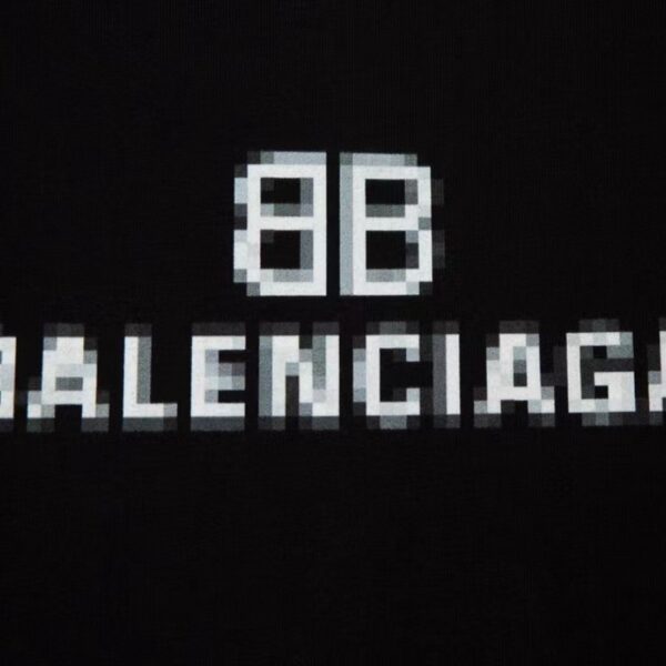 BLNCG T-shirt BB Pixel Logo Black